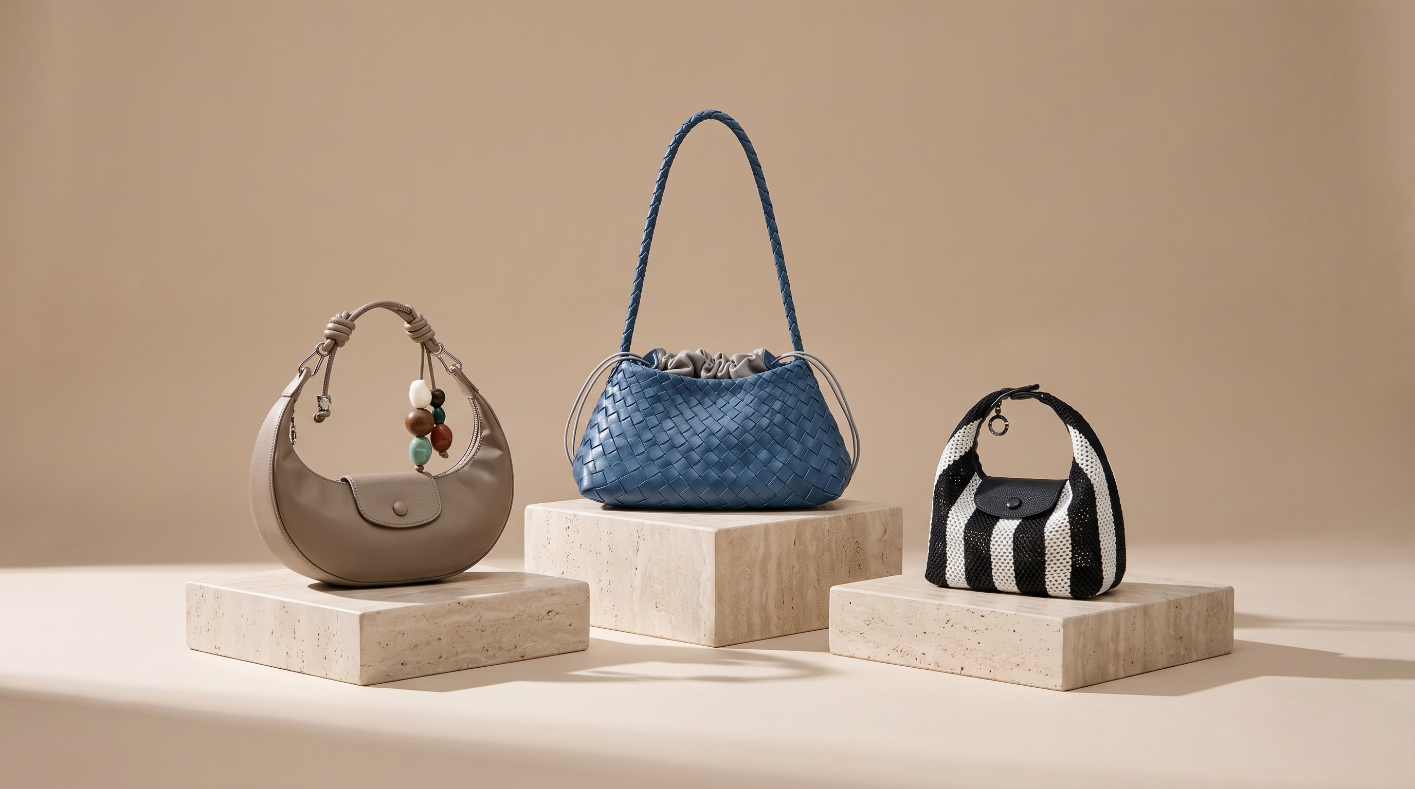 The Demilune, The Antibes and The Deauville together in the studio