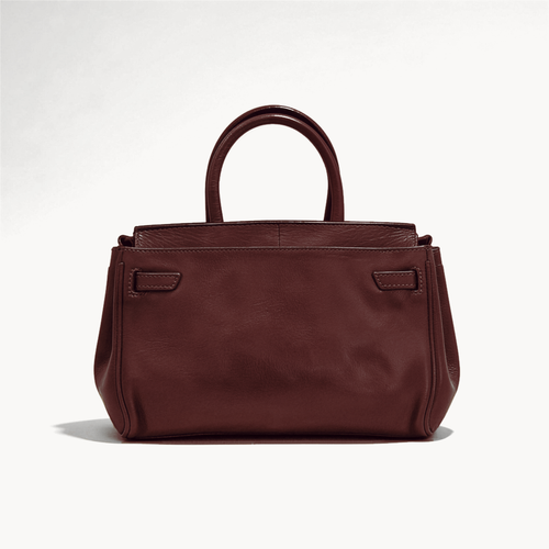 The Belgravia in Oxblood, back