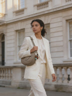 The Demilune in Taupe, walking film