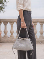 The Antibes in Dove hanging from its braided strap, ten second film