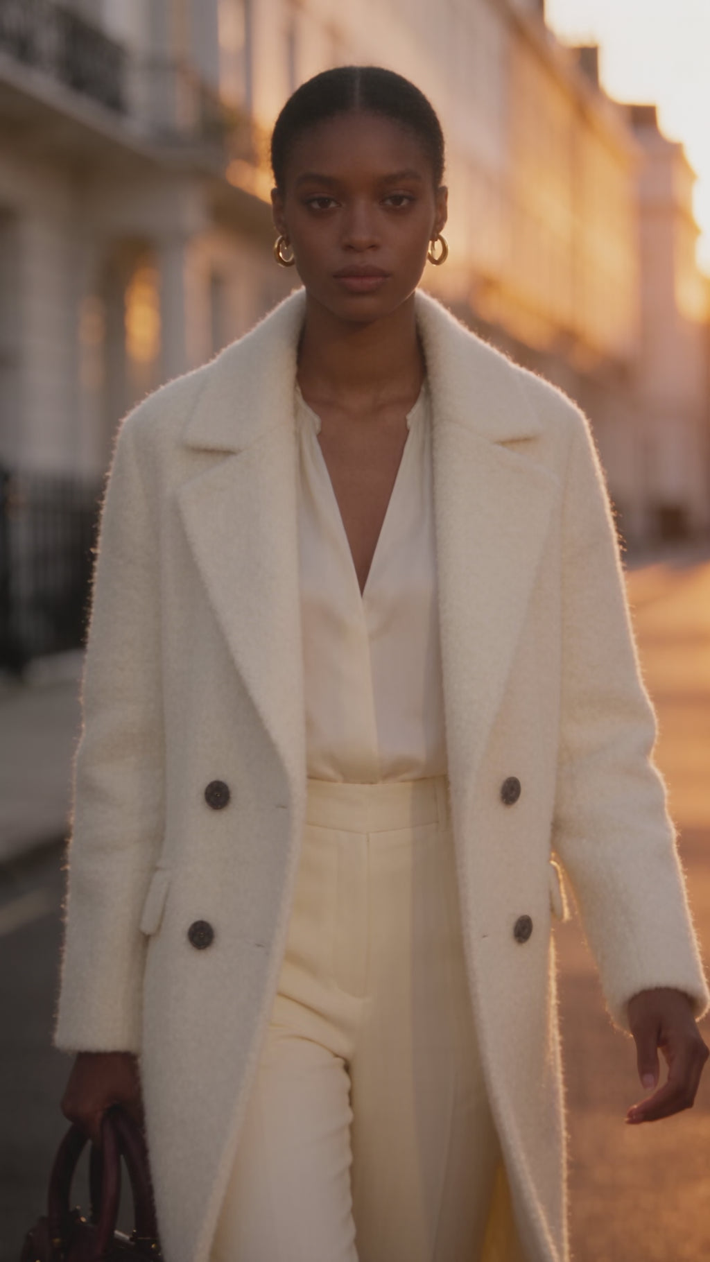 The Belgravia, carried at golden hour